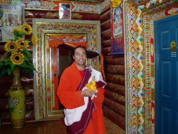 Lama Chimed at Khenchen Ngagchung's