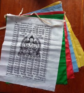 Five-deity Buddhist Prayer Flag