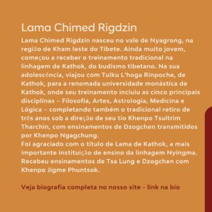 Lama Chimed no Centro Nyingma 5