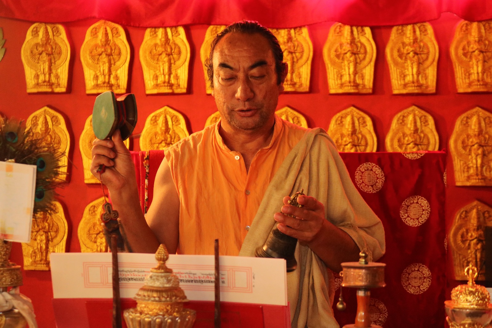Tibetan Lama Chimed Rigdzin