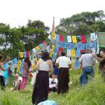 Prayer flags on Losar 2012